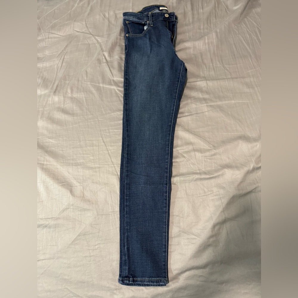 Levi's 721 Dark Blue High Rise Skinny Jeans for Women